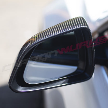 TESLA MODEL 3 CARBON FIBRE MIRROR COVERS