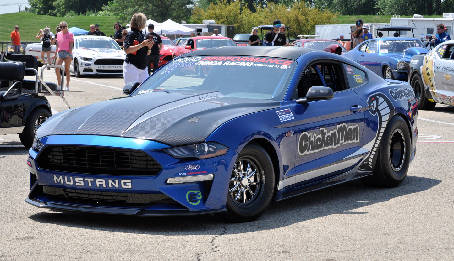 2018-2023 FORD MUSTANG COBRA JET CARBON FIBER HOOD - FORD PERFORMANCE