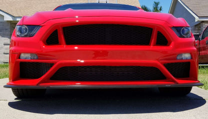2015 - 2017 MUSTANG FORD GT STYLE MUSTANG FIBERGLASS FRONT BUMPER WITH FRONT LIP