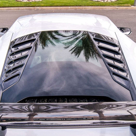 Autobunch® Engine Vents (2PC) Carbon Fiber / Factory OEM-Style