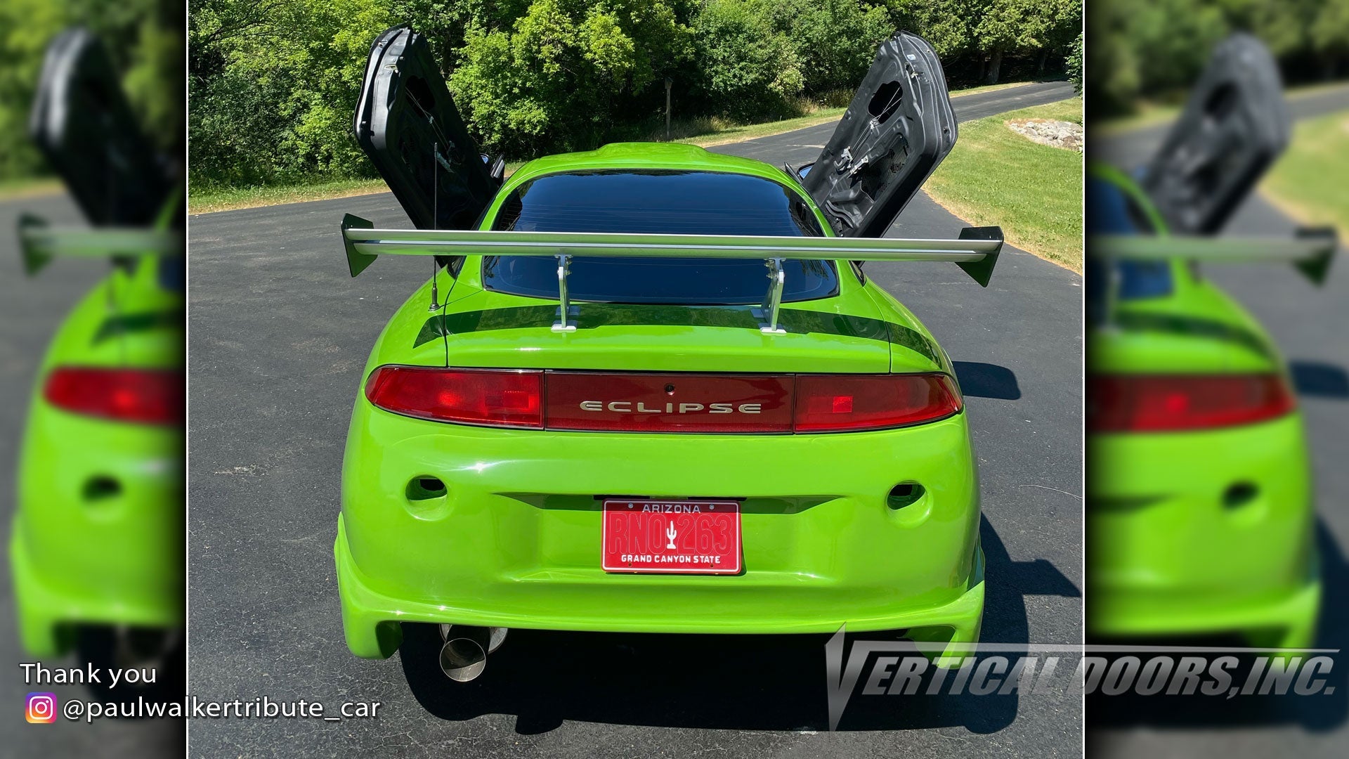 Stand Out with Eclipse: Mitsubishi Eclipse Vertical Doors Kit 1995