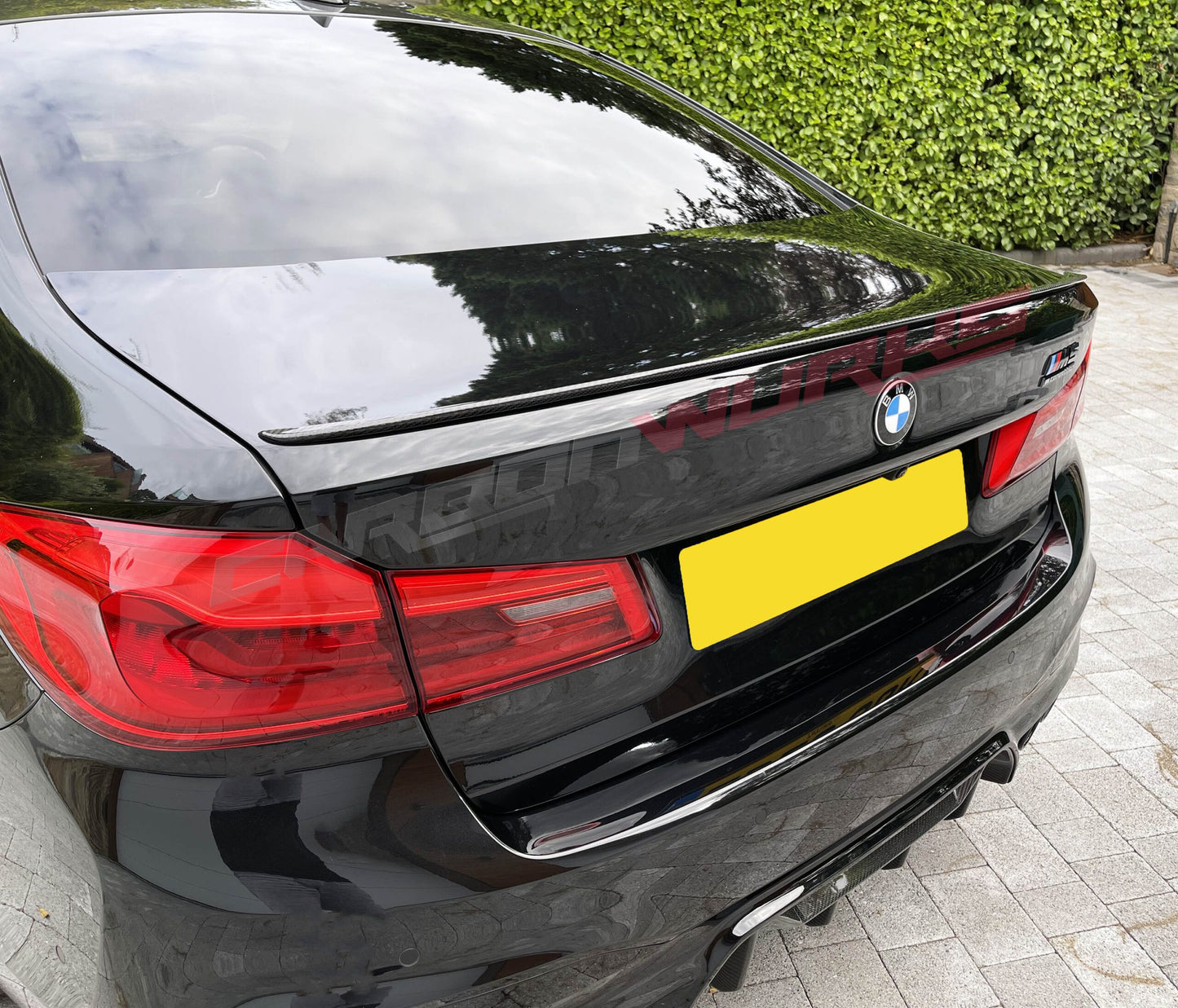 BMW M5 F90 CARBON FIBRE BOOT LIP SPOILER