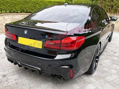 BMW M5 F90 CARBON FIBRE BOOT LIP SPOILER