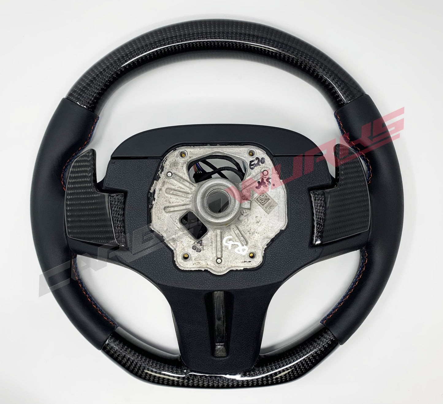 BMW G SERIES CARBON FIBRE LED STEERING WHEEL