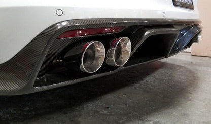 2015 - 2017 Mustang GT350 Style Carbon Fiber Rear Diffuser