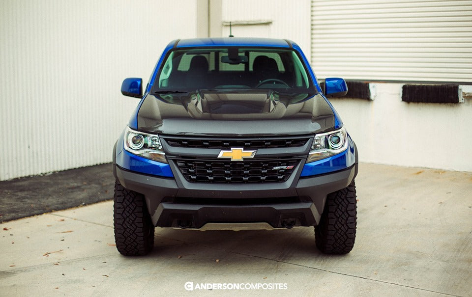 2017 - 2022 CHEVROLET COLORADO TYPE-ZL CARBON FIBER HOOD