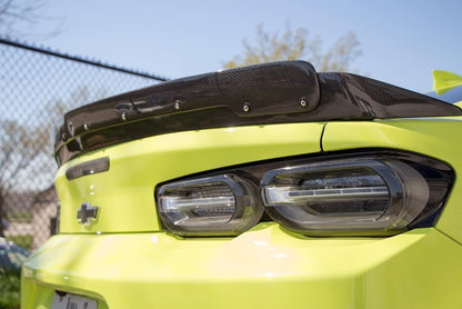 2016 - 2024 Camaro Carbon Fiber Spoiler Type-ST with Wicker Bill