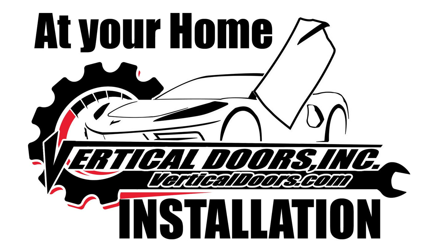 Vertical doors kit compatible Chevrolet Corvette C8 Z06 2023-2024 + At your Home Installation