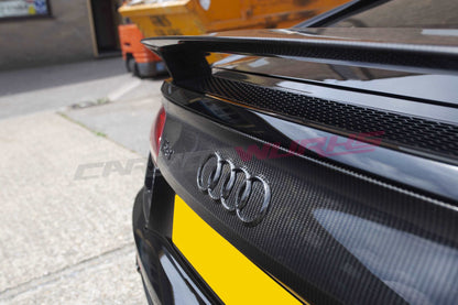 AUDI R8 COUPE CARBON FIBRE BOOT PANEL