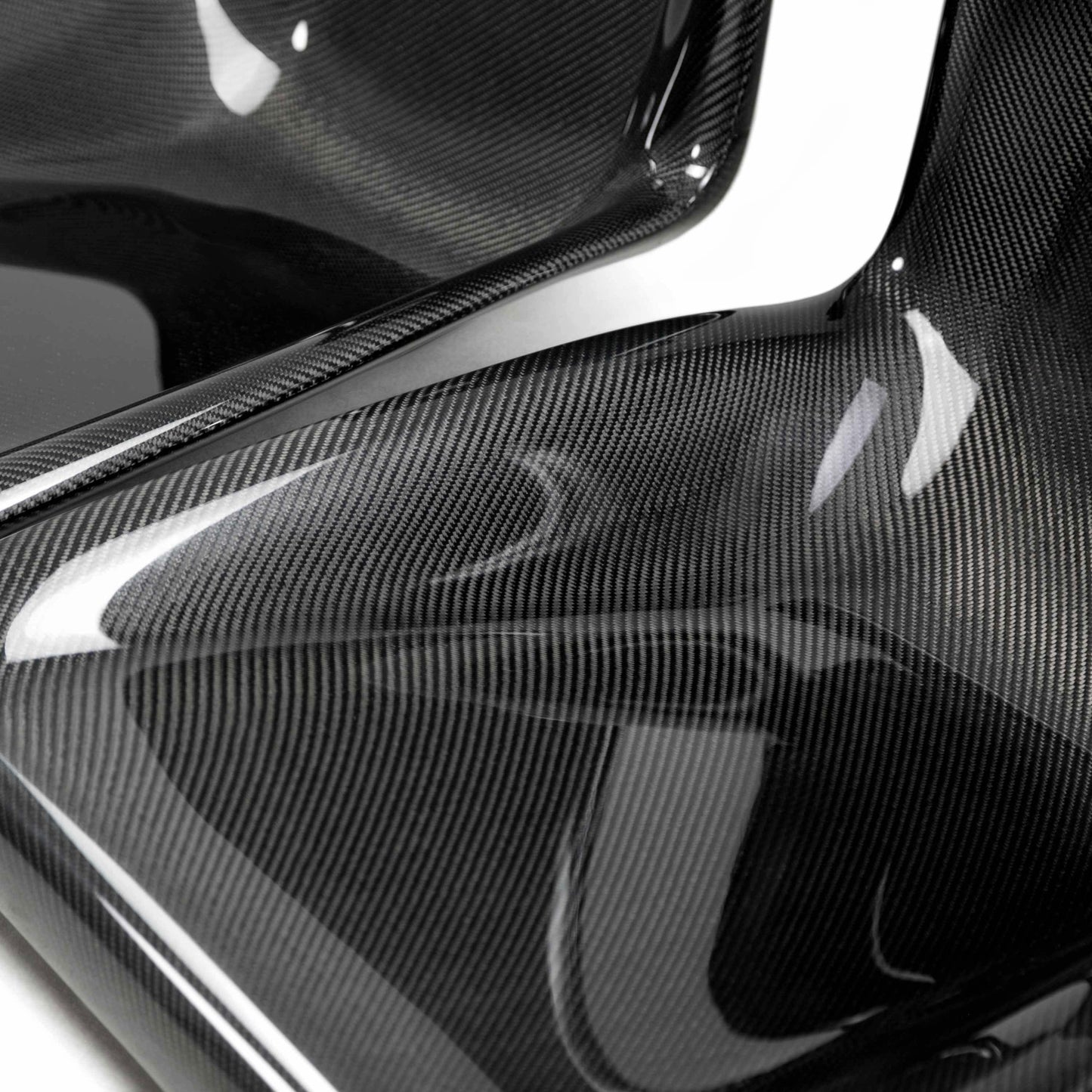 Carbon fiber rear seat panels for 2009-2024 Nissan GT-R