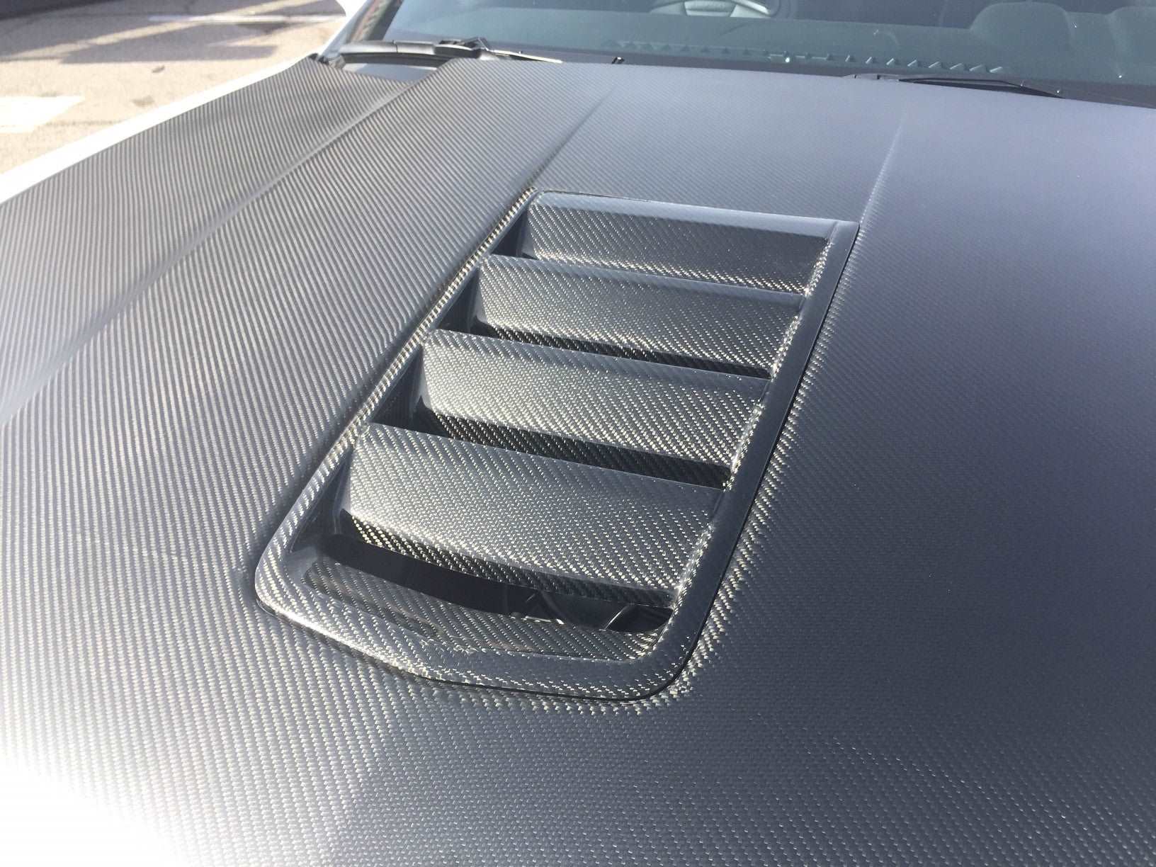 2014 - 2015 Camaro Z28 Carbon Fiber Hood Vent