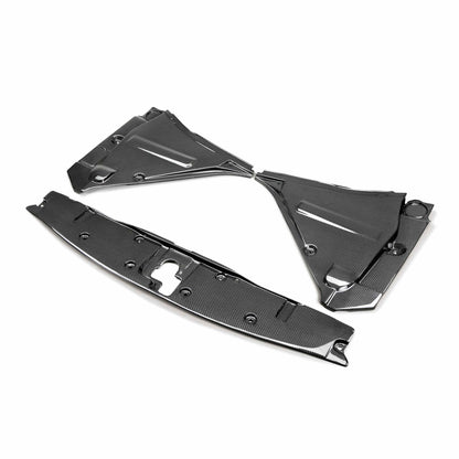 Carbon Fiber Cooling Panel Set For 2009-2024 Nissan GT-R - 3 Pcs