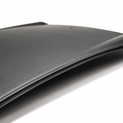 Dry Carbon Fiber Roof Replacement For 2017-2021 Honda Civic Type R - Matte