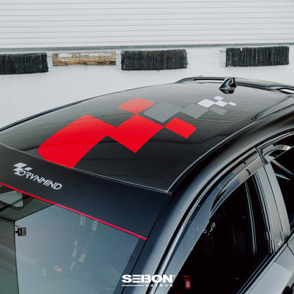 Dry Carbon Roof For 2019-2025 Toyota Corolla Hatchback / GR Corolla - Gloss