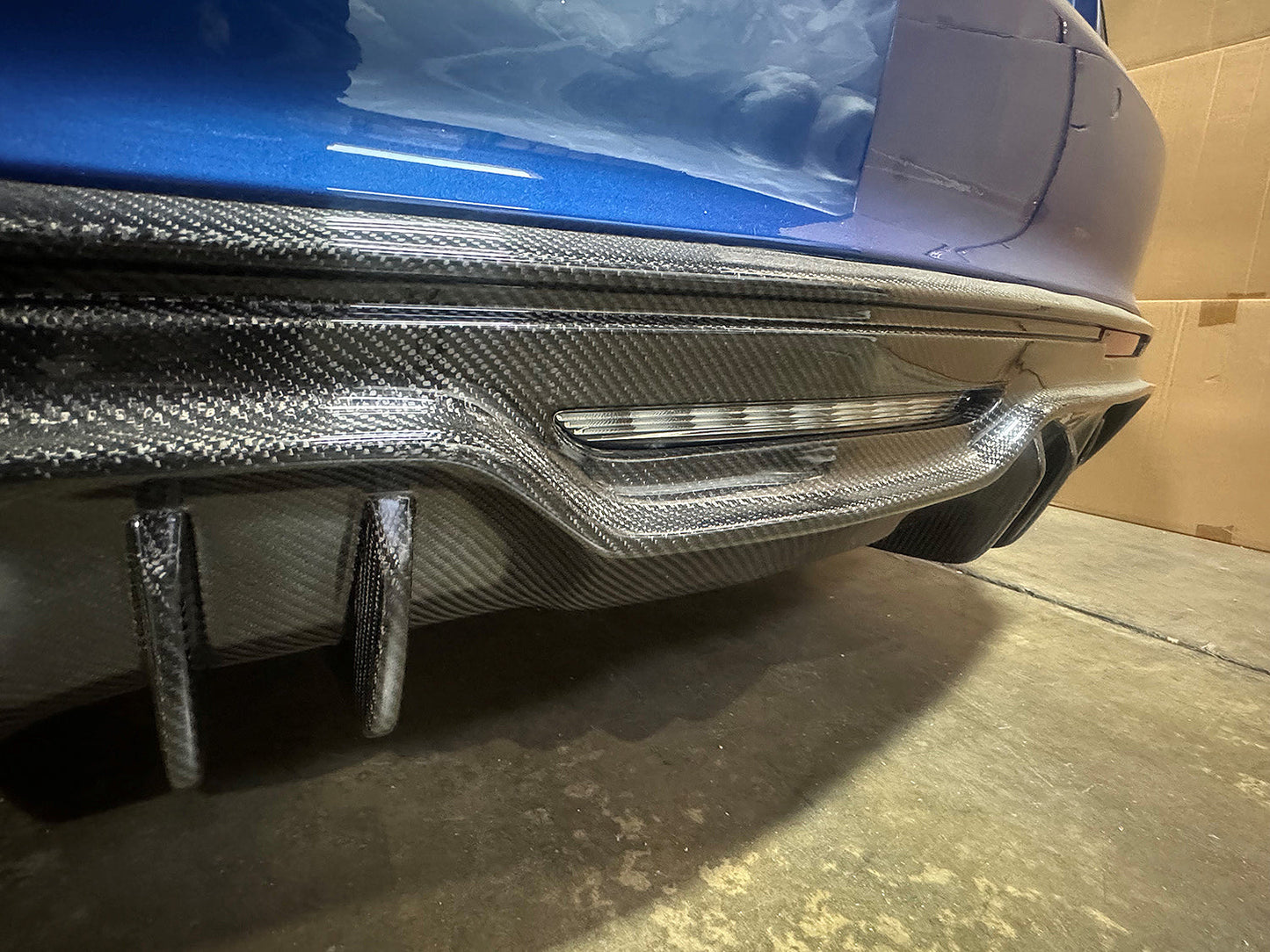 2022 - 2024 CADILLAC CT5-V CARBON FIBER REAR DIFFUSER
