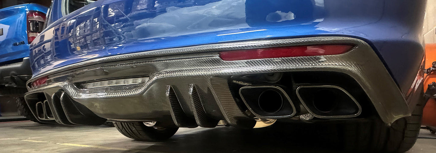 2022 - 2024 CADILLAC CT5-V CARBON FIBER REAR DIFFUSER