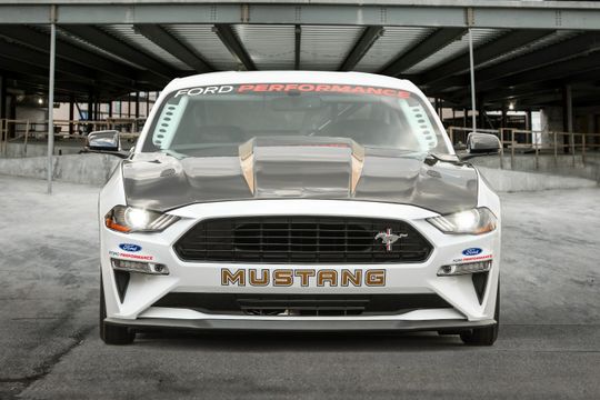 2018-2023 FORD MUSTANG COBRA JET CARBON FIBER HOOD - FORD PERFORMANCE