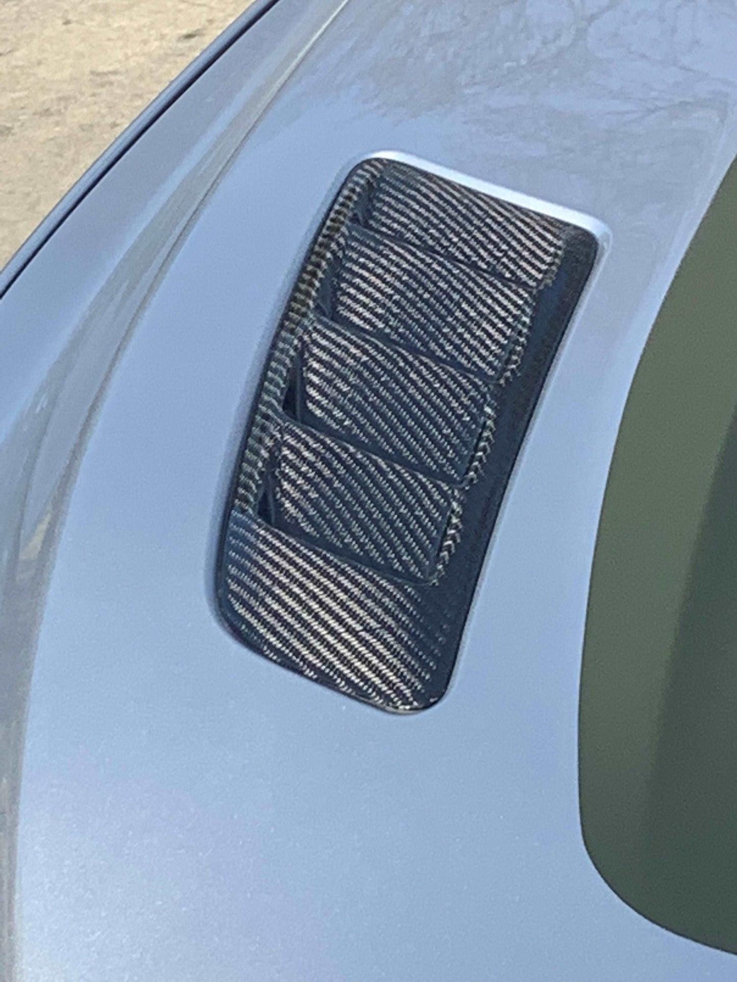 2015 - 2017 MUSTANG GT CARBON FIBER HOOD VENTS TYPE-AB