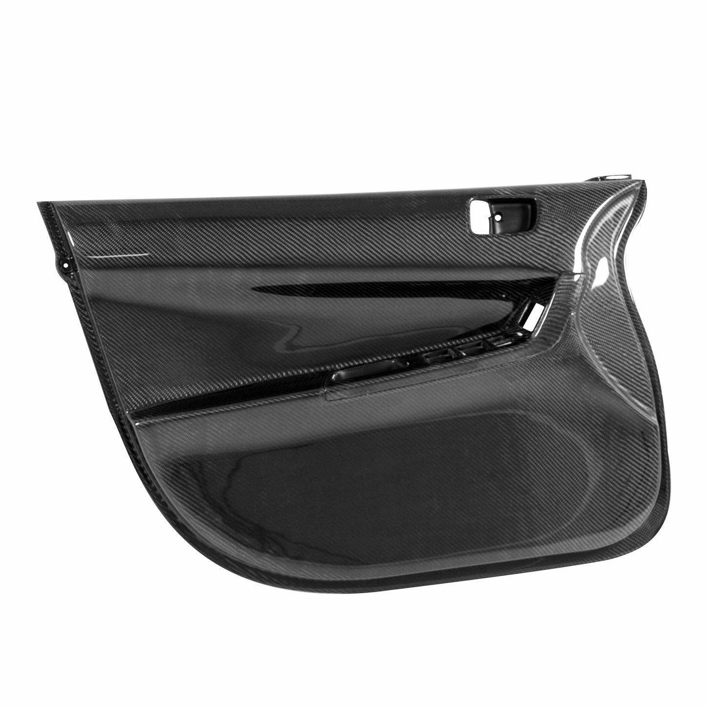 Carbon Fiber Front Door Panels For 2008-2015 Mitsubishi Lancer EVO X