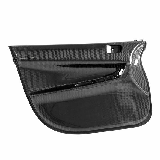 Carbon Fiber Front Door Panels For 2008-2015 Mitsubishi Lancer EVO X