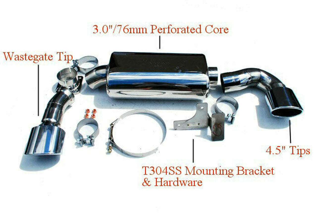 1990-1994 964 Turbo/ 965/ C2 Turbo Maxflo Performance Exhaust.