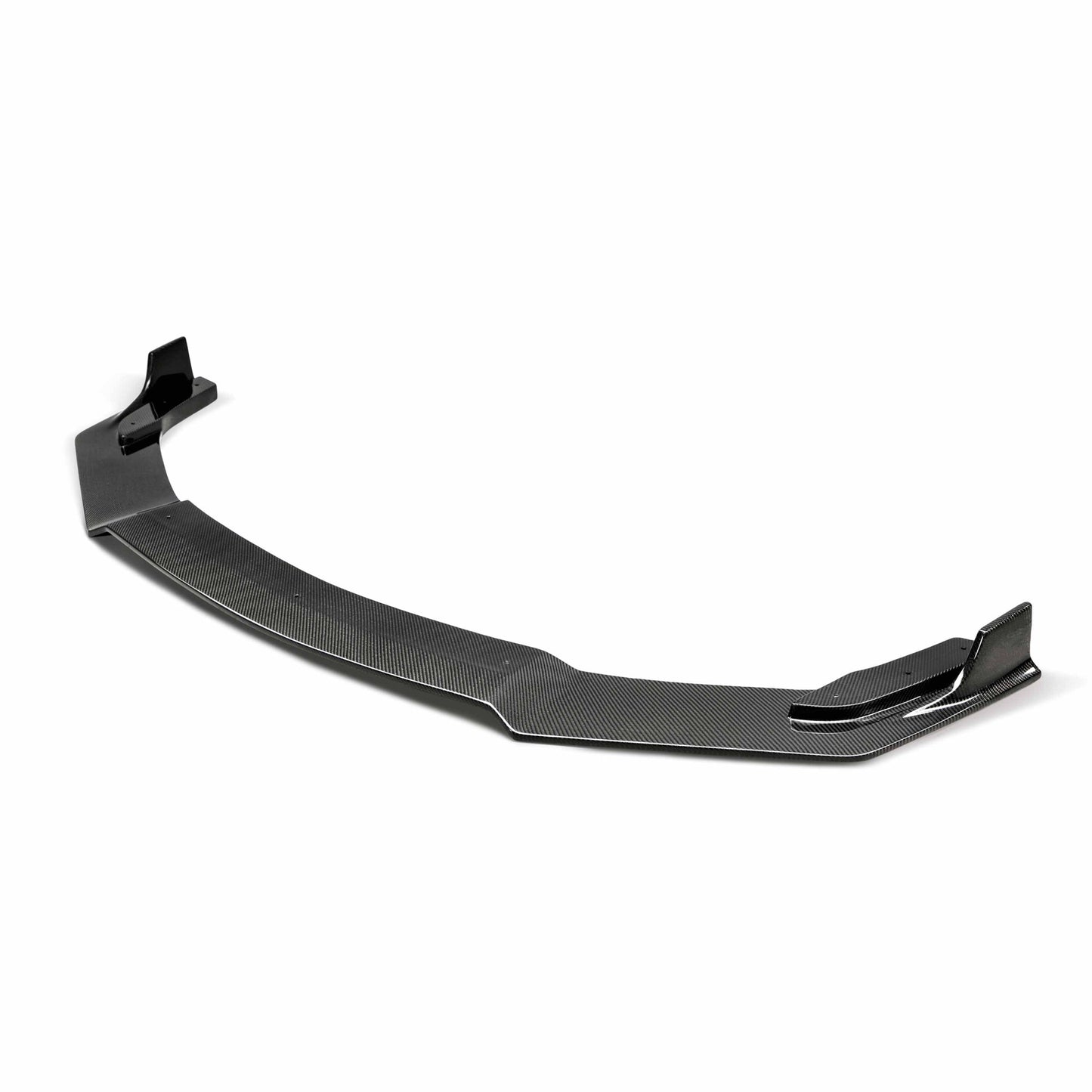 Carbon Fiber Splitter For TT-Style Fiberglass Front Bumper For 2016-2021 Honda Civic 4 Dr
