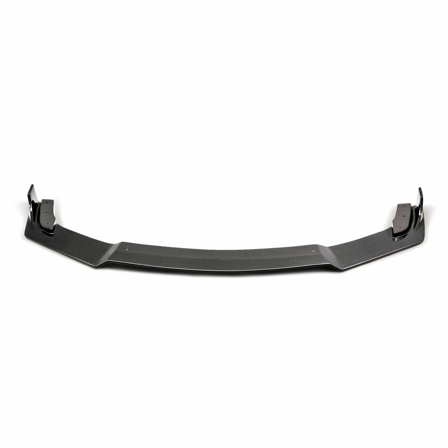 Carbon Fiber Splitter For TT-Style Fiberglass Front Bumper For 2016-2021 Honda Civic 4 Dr
