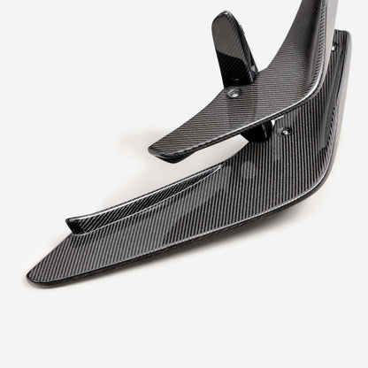 Carbon Fiber Front Bumper Canards For 2023-2025 Honda Civic Type R