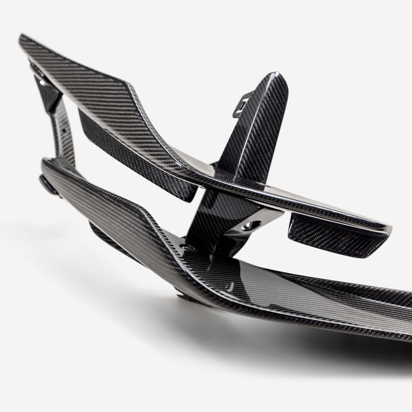 Carbon Fiber Front Bumper Canards For 2023-2025 Honda Civic Type R