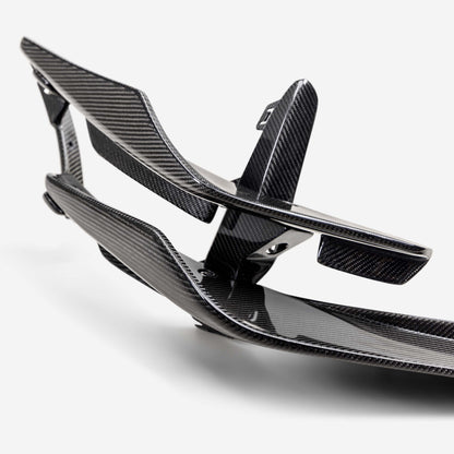 Carbon Fiber Front Bumper Canards For 2023-2025 Honda Civic Type R