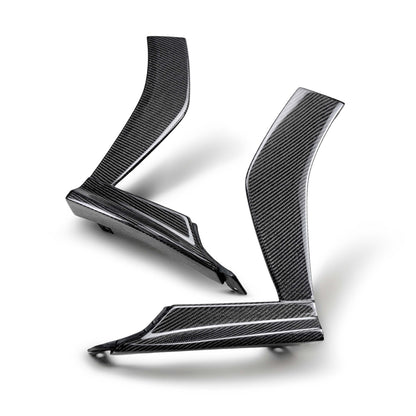 Carbon Fiber Front Bumper Trim For 2022-2024 Subaru WRX