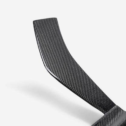 Carbon Fiber Front Bumper Trim For 2022-2024 Subaru WRX