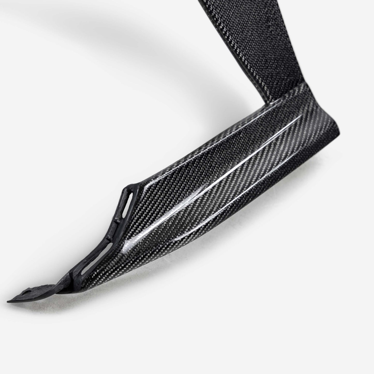 Carbon Fiber Front Bumper Trim For 2022-2024 Subaru WRX