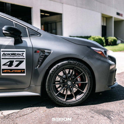 Dry Carbon Fender Vents For 2023-2025 Toyota GR Corolla - Gloss