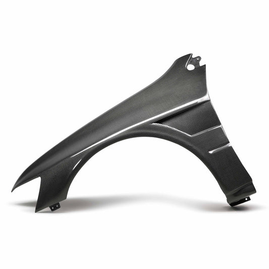 Carbon Fiber Fenders For 2003-2006 Mitsubishi Lancer EVO8 (10mm Wider)