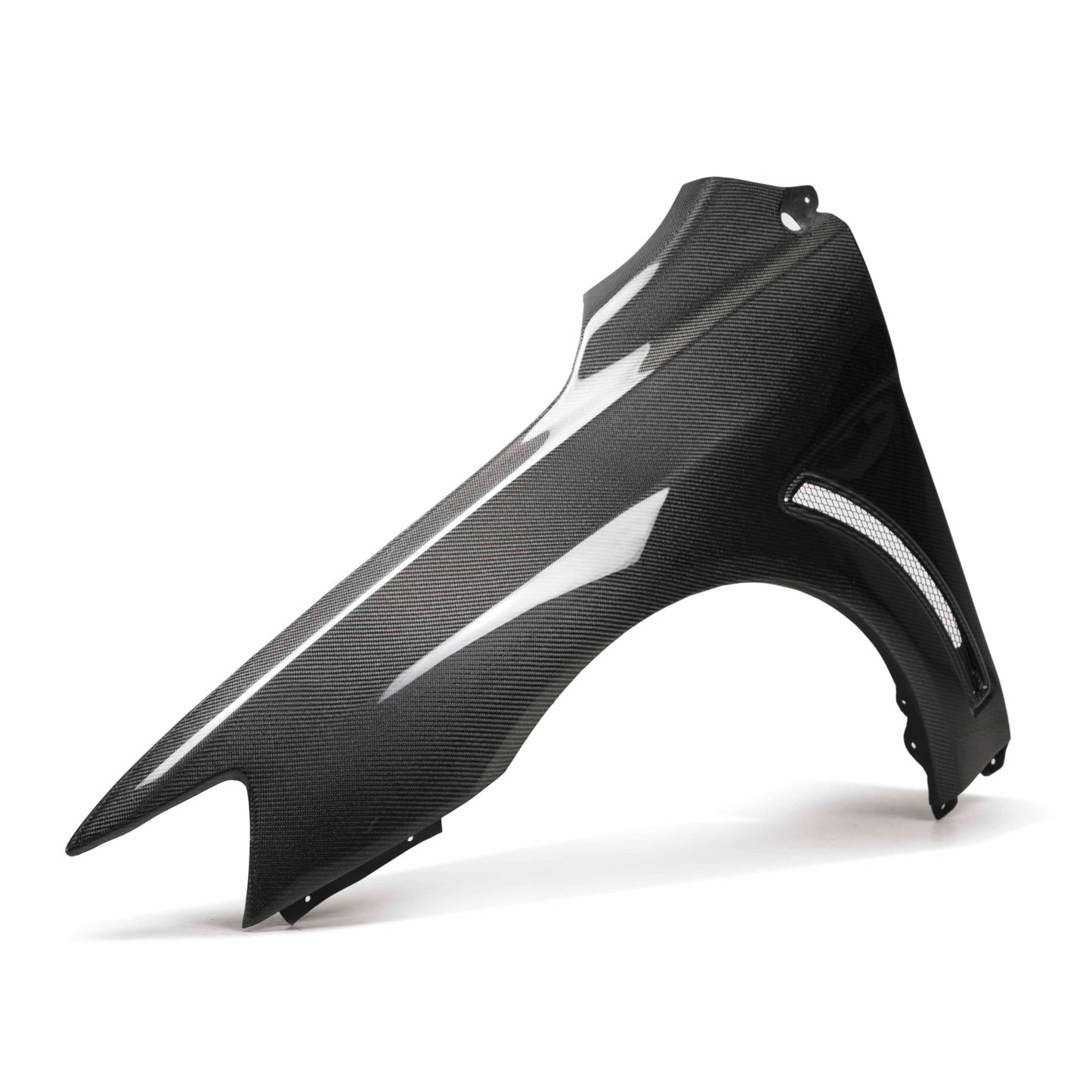 Carbon Fiber Fenders For 2008 -2015 Mitsubishi Lancer EVO X (10mm Wider)