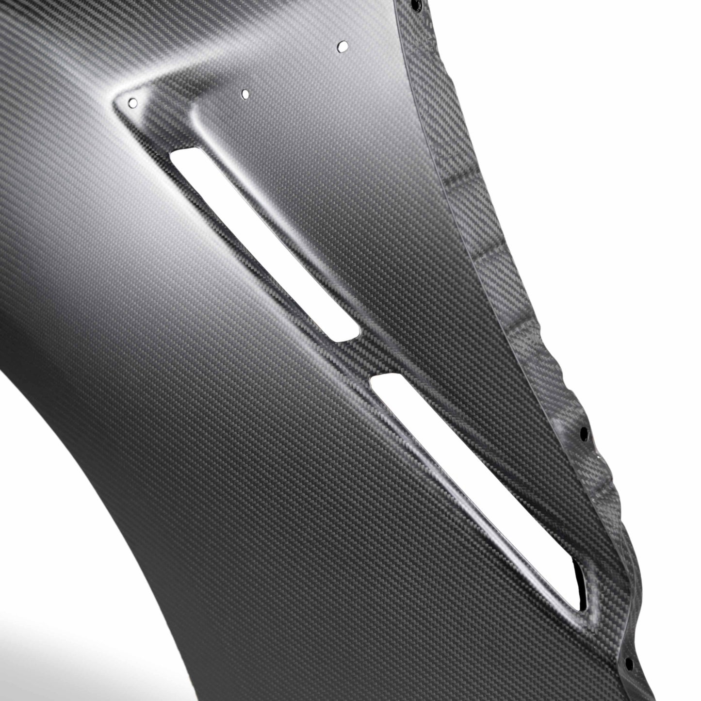 OEM-Style Dry Carbon Fiber Front Fenders For 2009-2024 Nissan GT-R - Matte