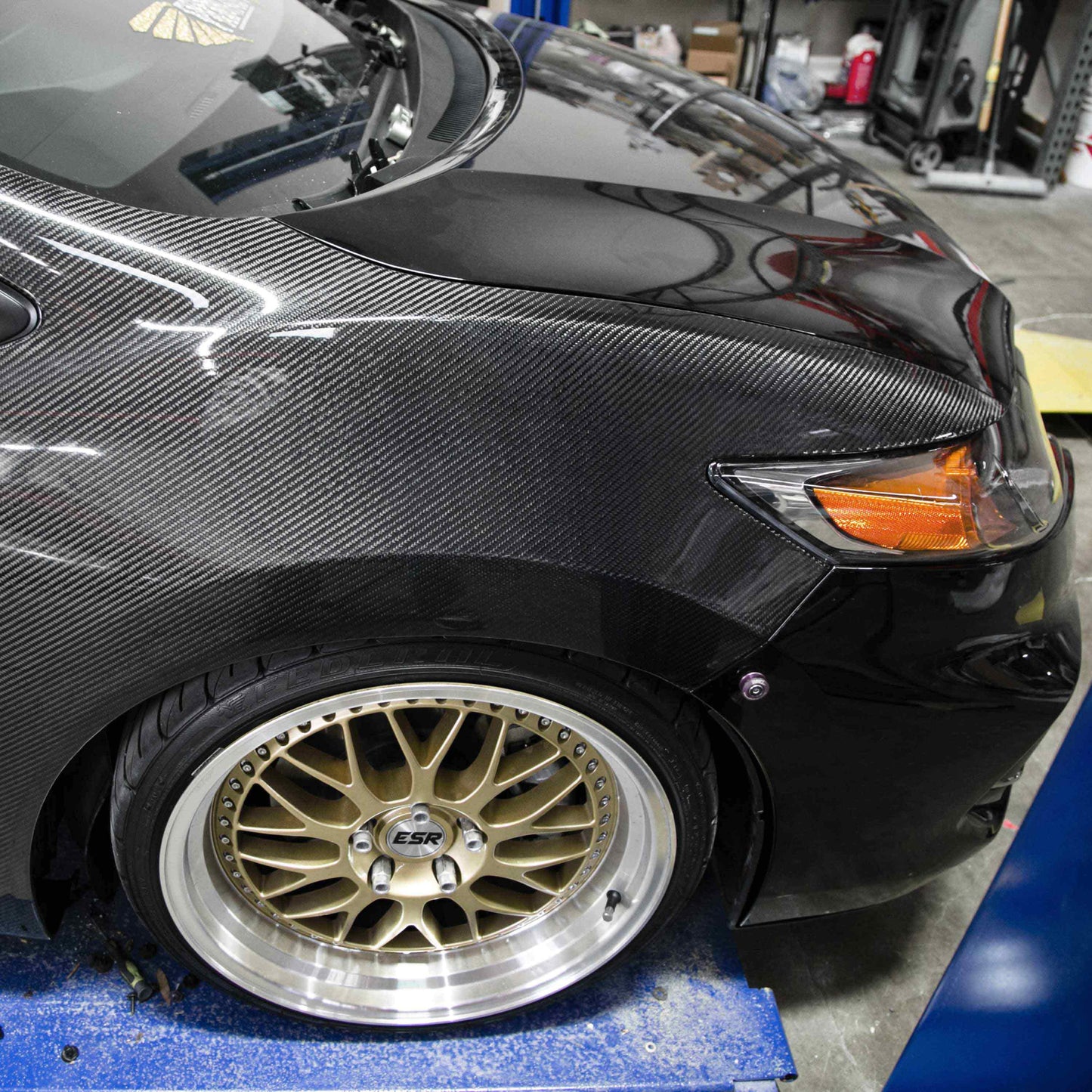 Carbon Fiber Fenders For 2014-2015 Honda Civic 2DR