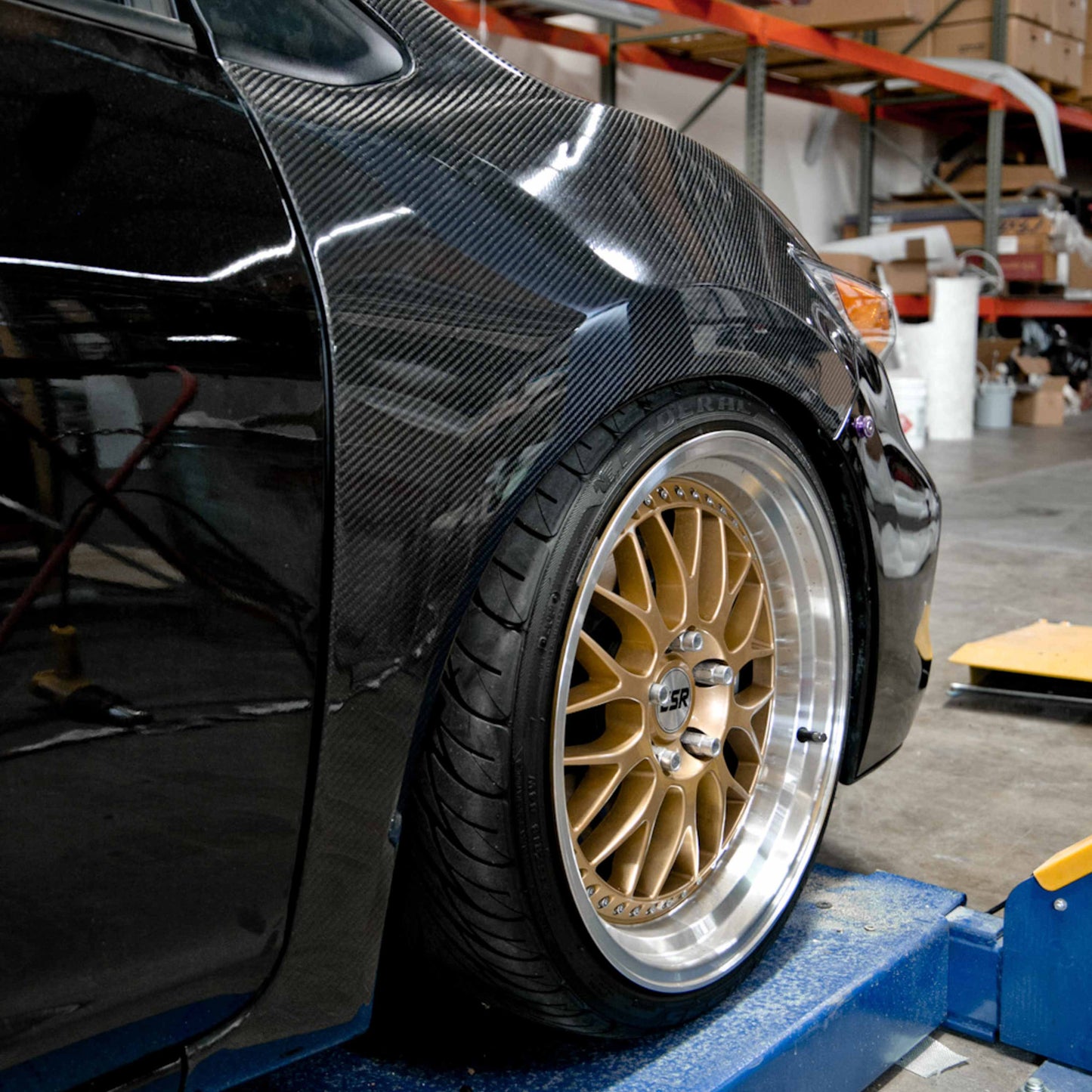 Carbon Fiber Fenders For 2014-2015 Honda Civic 2DR