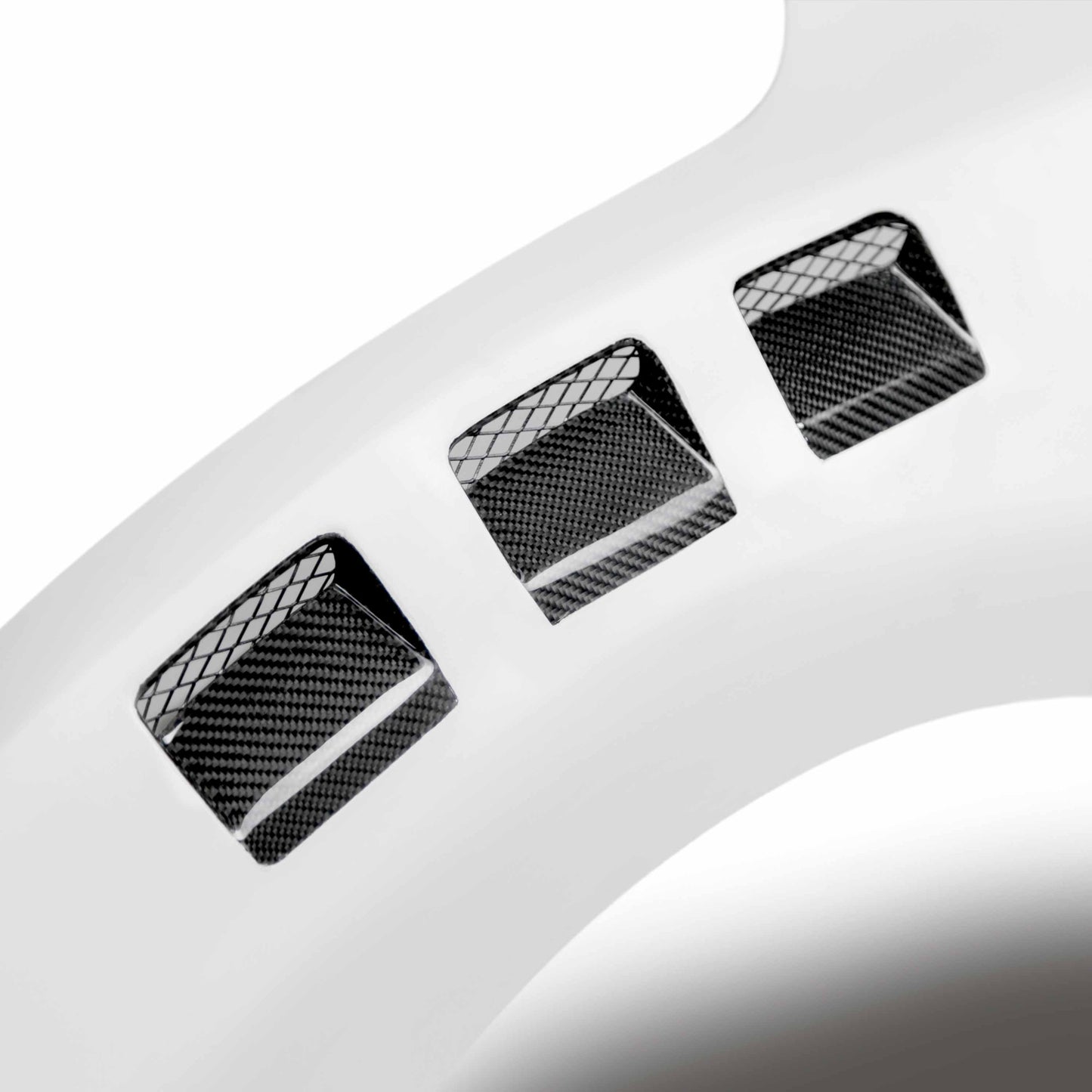TT-Style Fiberglass Fenders For 2016-2021 Honda Civic 4 Dr