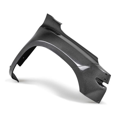 MB-Style Carbon Fiber Front Fenders For 2022-2024 Nissan Frontier (2" Rise & 4" Wider)