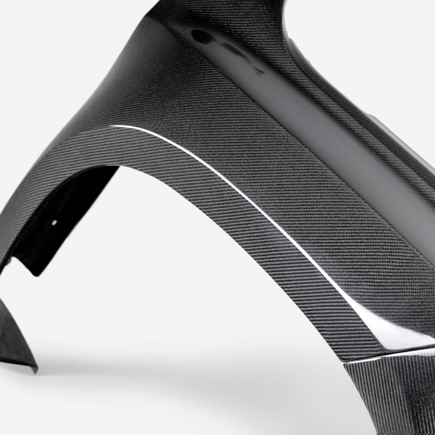 MB-Style Carbon Fiber Front Fenders For 2022-2024 Nissan Frontier (2" Rise & 4" Wider)