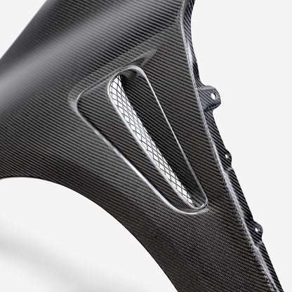 OEM-Style Dry Carbon Fenders For 2023-2025 Toyota GR Corolla - Gloss