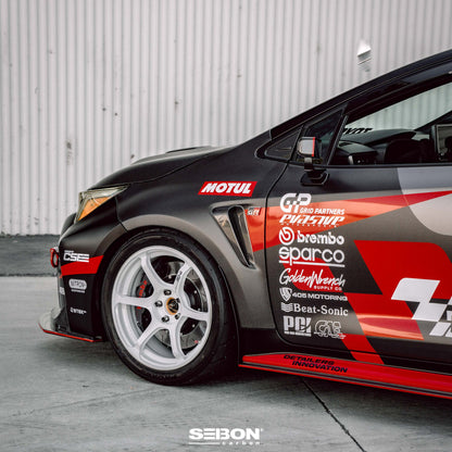 OEM-Style Dry Carbon Fenders For 2023-2025 Toyota GR Corolla - Gloss