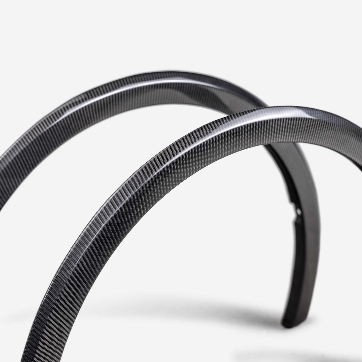 Carbon Fiber Front Fender Trim For 2023-2025 Toyota Prius / Prius Prime