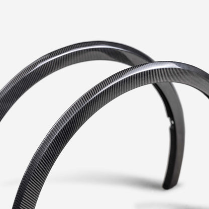 Carbon Fiber Front Fender Trim For 2023-2025 Toyota Prius / Prius Prime