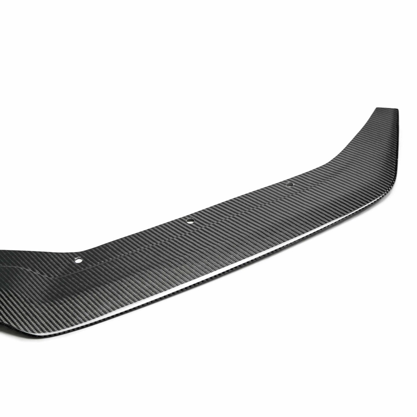 CV-Style Carbon Fiber Front Splitter For 2017-2021 Honda Civic Type R