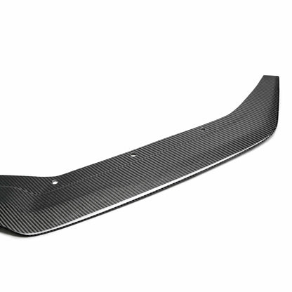 CV-Style Carbon Fiber Front Splitter For 2017-2021 Honda Civic Type R