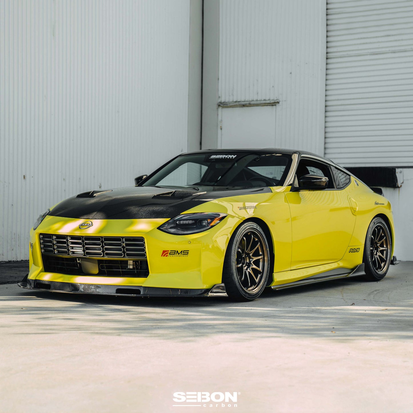 MB-Style Carbon Fiber Front Lip For 2023-2024 Nissan Z