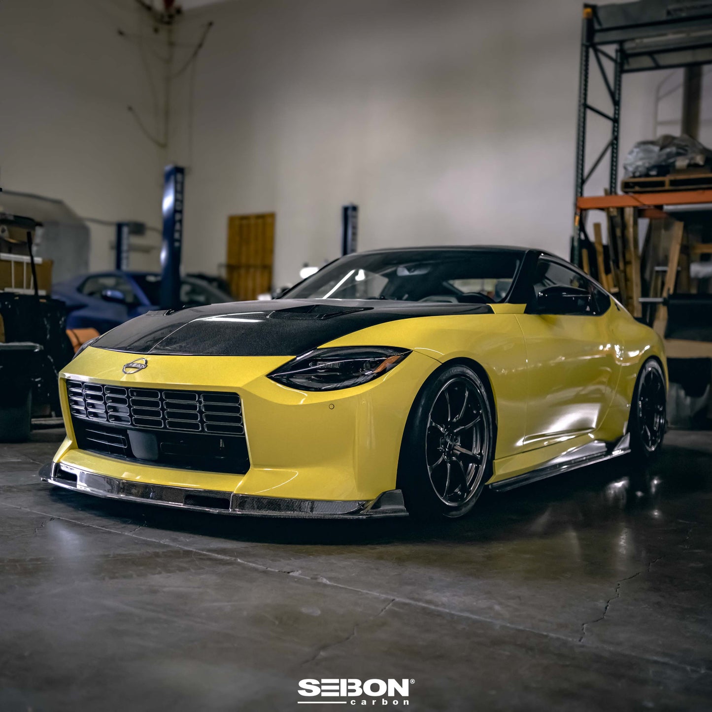 MB-Style Carbon Fiber Front Lip For 2023-2024 Nissan Z